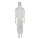 3M 4535 beschermende kleding 5/6, microporeus polyethyleen/SMMMS, wit/blauw, maat 2XL