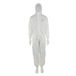 3M 4535 beschermende kleding 5/6, microporeus polyethyleen/SMMMS, wit/blauw, maat 2XL