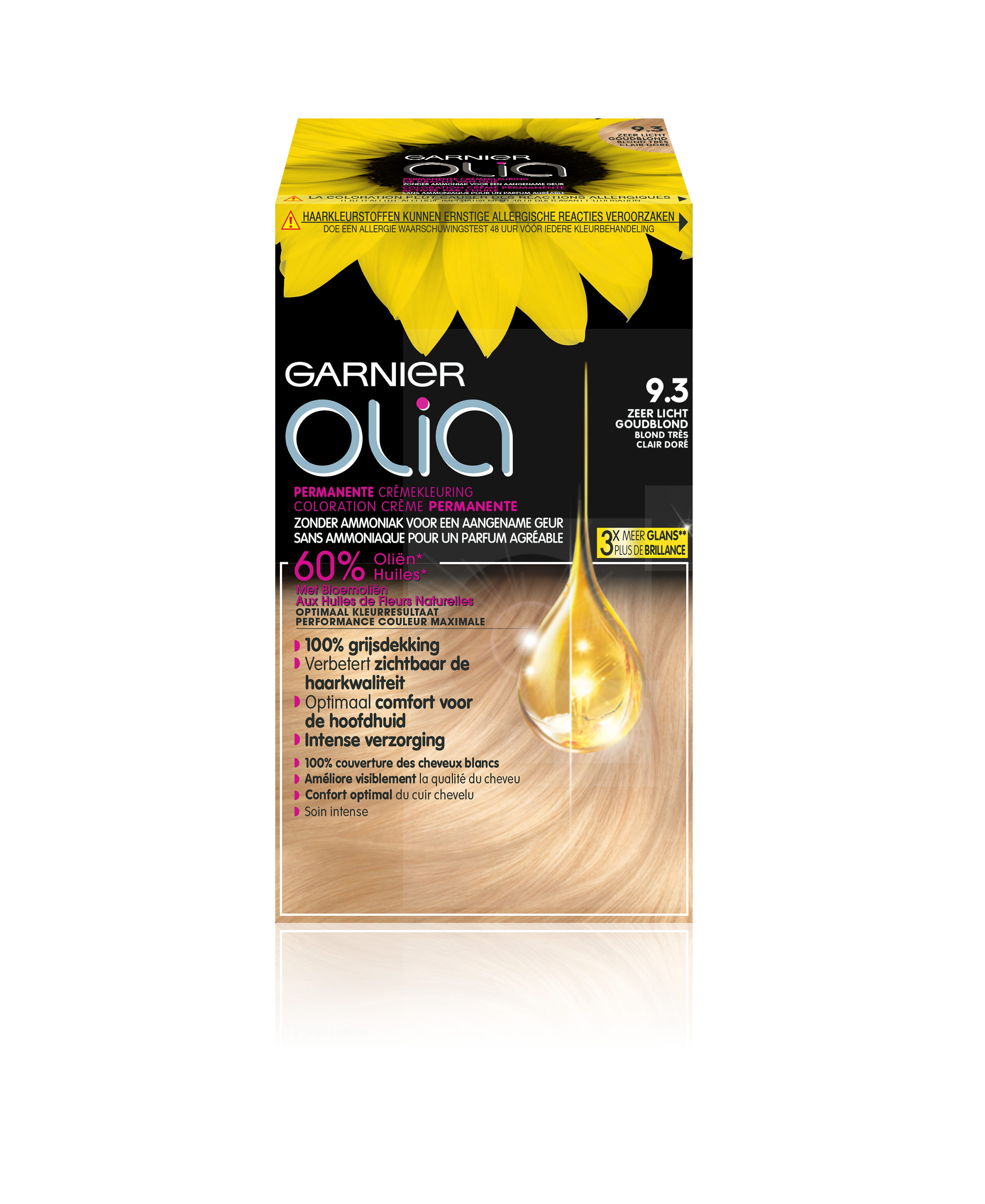 Garnier Olia 9.3 - Zeer Licht Goudblond - Haarverf