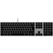 Matias FK318CB-DE Aluminum Wired Keyboard for Mac USB Clavier allemand, QWERTZ, Mac gris sidéral