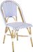 Safavieh Set van 2 tuinstoelen Tammy Rotan Multicolour