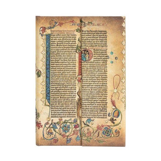 Gutenberg, Paperblanks Gutenberg Bible- Parabole Mini Lined Hardcover Journal