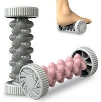 Fußmassage-Rollen-Set aus 2 Stück zur Linderung von Plantarfasziitis