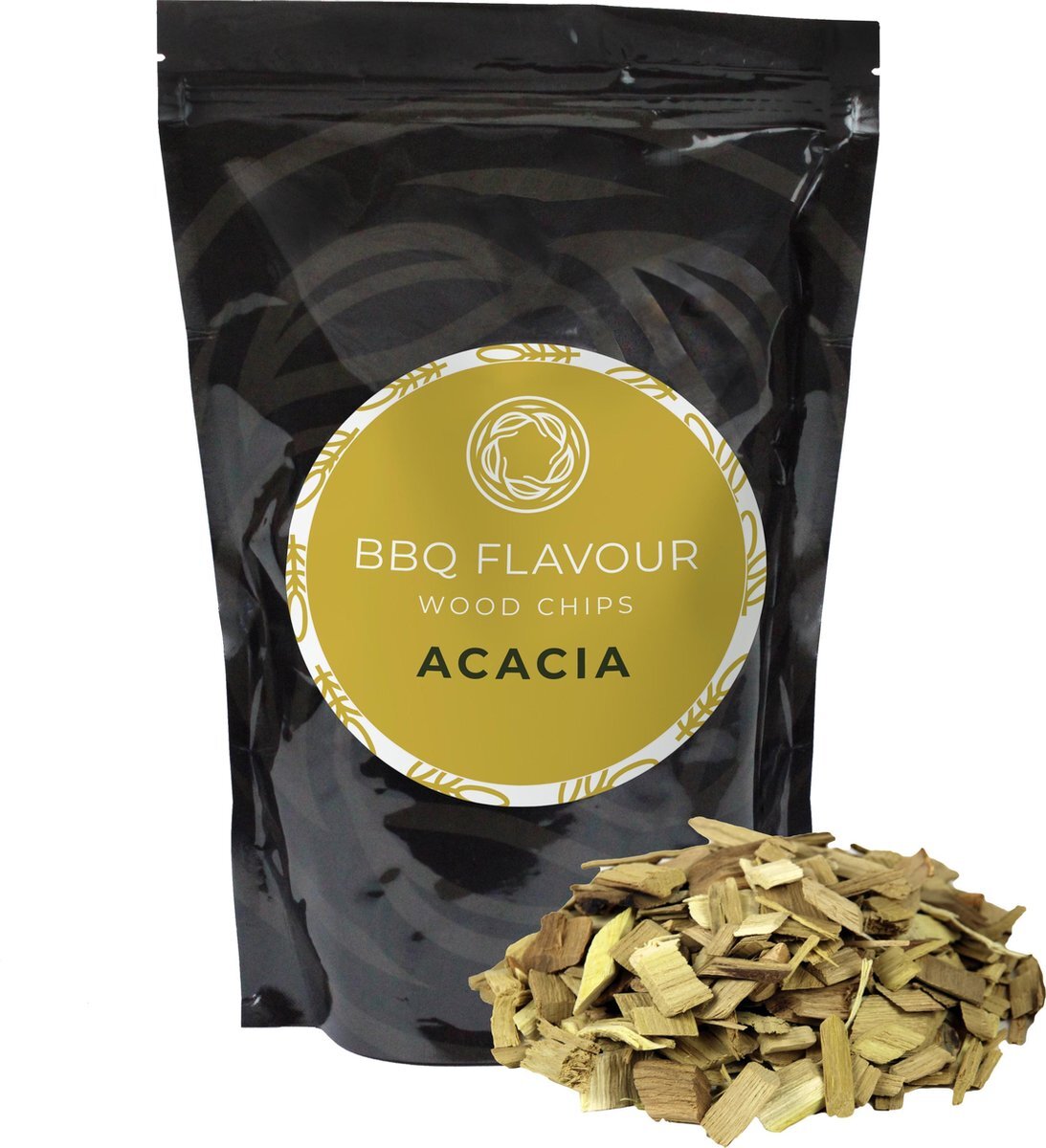 BBQ Flavour rookhout chips acacia