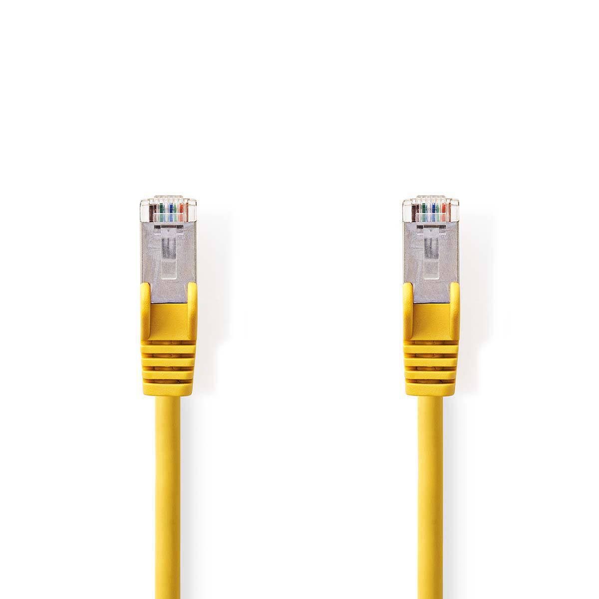 Nedis CCGP85121YE10 - Netwerkkabel - 1 m - Geel