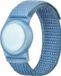 By Qubix Qubix AirTag nylon loop bandje - M/L - Blauw