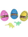 Smiffys Dinosaurus Growing Hatch Eggs, 12 stuks, uniseks kinderen, meerkleurig, één maat
