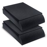 Liquid Stands Studio Monitor Geluidsisolatie Pads voor Luidsprekers 5 inch Luidspreker met hoge dichtheid Foam Pads die trillingen voorkomen Hoekige Luidspreker Riser - Akoestische Luidspreker