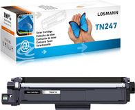 Losmann Cartouche de toner noir compatible avec Brother TN-247/TN-243
