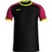 Jako Iconic Shirt Korte Mouw Heren - Zwart / Pink / Fluogeel | Maat: L