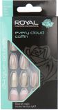 Royal 24 Coffin Glue-on Nails - Every Cloud