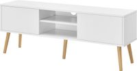 en.casa TV meubel Eskilstuna tv kast 120x29,5x46,5 cm wit