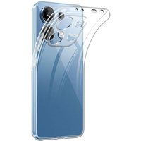 Phonillico® Hoesje voor Xiaomi Redmi Note 13 4G - Siliconengel TPU Transparante bescherming Zacht Ultradun