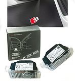 Audi 4G0052133J instapverlichting LED projector S-logo ruit instapverlichting projectie, rood/wit