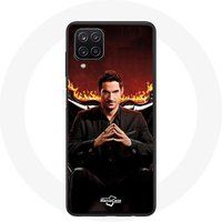 Maniacase Hoesje voor Samsung Galaxy A42 5G Lucifer Morningstar Series Seizoen 3