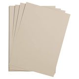 Clairefontaine 37810C Riem Etival Color Papier - 250 Vellen Lichtgrijs Tekenpapier met Korrel - 50x65 cm 160g - Ideaal voor Tekenen en Creatieve Activiteiten