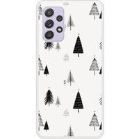 Samsung Galaxy A52 Beschermende Siliconen Case - Elegante Dennenboom