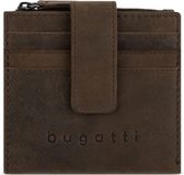 Bugatti Luca Portemonnee Leer 10 cm - Mannen - Horizontaal - Donkerbruin