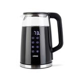 Livoo Bouilloire numérique à température variable DOD198-2200W, température réglable, 100°C, verre borosilicaté