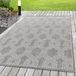 Ayyildiz Tapis d'extérieur et de terrasse Gris 60x100 cm ARUBA4904GREY