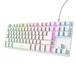 Trust GXT 833PS Thado AZERTY Clavier de jeu - Blanc