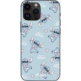 Maniacase Housse de protection iPhone 14 Pro Stitch amour cœur rose
