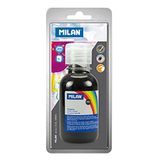 Blister MILAN Blister Botella 125 ml De Témpera Negro