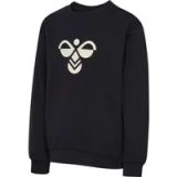 Hummel Junior Sweatshirt Tukas Regular Fit Katoen Zwart Unisex 9 jaar