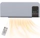 HOMCOM Wandheater, 2000W, keramisch, met afstandsbediening