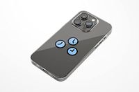 Bonateks, Digitaal bedrukte hoes, compatibel met iPhone 14 Pro, telefoonhoes, beschermhoes, schokbestendig, siliconen, flexibel, transparant