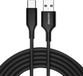 Oniverse ONICAB4-TYPEC3-BLK USB-kabel 3 m USB A USB C Zwart