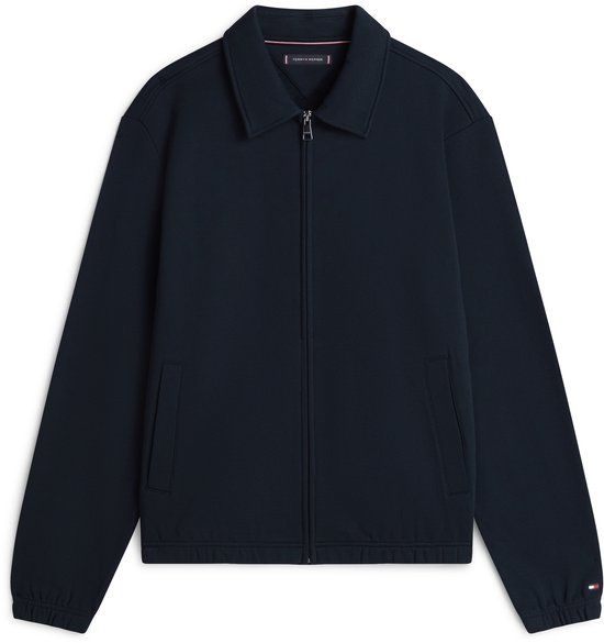 Tommy Hilfiger Heren Essential Terry Ivy Jas - BLAUW - XXL