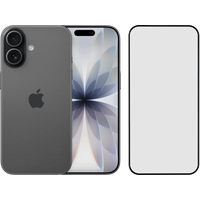 Apple iPhone 17 512GB Zwart + BlueBuilt Screenprotector Glas