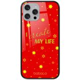 ERT GROUP mobiel telefoonhoesje voor Apple iPhone 7 PLUS/ 8 PLUS origineel en officieel erkend Babaco patroon Positive vibes 006 gemaakt van gehard glas, beschermhoes