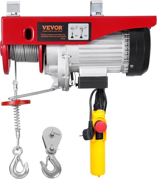 VEVOR Elektrische Lier 400 kg