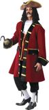 Captain Fiestas Guirca S.L. Geduchte Piraat Kapitein Haak - Man - Rood/Zwart - XXL/XXXL