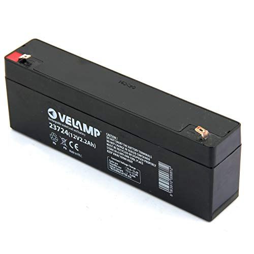 VELAMP 23724 Oplaadbare loodbatterij 12v 2.2ah. Faston-bindingen