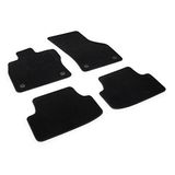 Volkswagen 5H9061404BWGK Textielvloermatten Plus vloermatten 4X stoffen matten, zwart, alleen voor Variant/Alltrack, alleen voor Mild-Hybrid MHEV