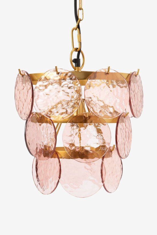 Sissy-Boy Lichtroze scallop kroonluchter