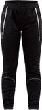 Craft Vrouwen zip joggingbroek Craft club - Black - XL