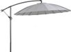 Beliani CALABRIA - Parasol suspendu - Gris - Plastique