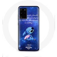 Maniacase Hoesje voor Samsung Galaxy S11 Plus Stitch Ohana Citation