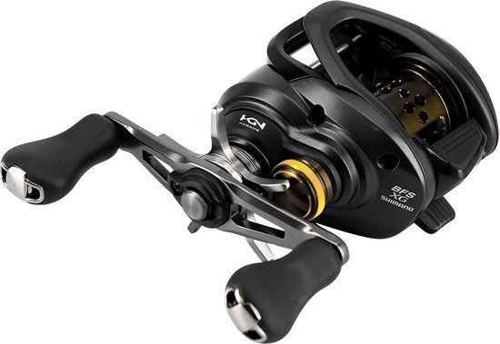 Shimano Curado BFS XG Left Hand - Baitcastingreel - Goud