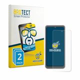 BROTECT Screenprotector voor Sonim XP Pro Thermal - Folie Beschermfolie transparant 2 Stuks