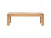 Maison Exclusive - Table basse 110x60x35 cm, bois massif avec finition couleur miel