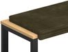 vidaXL Bankkussen Pluche Corduroy Groen 80 cm