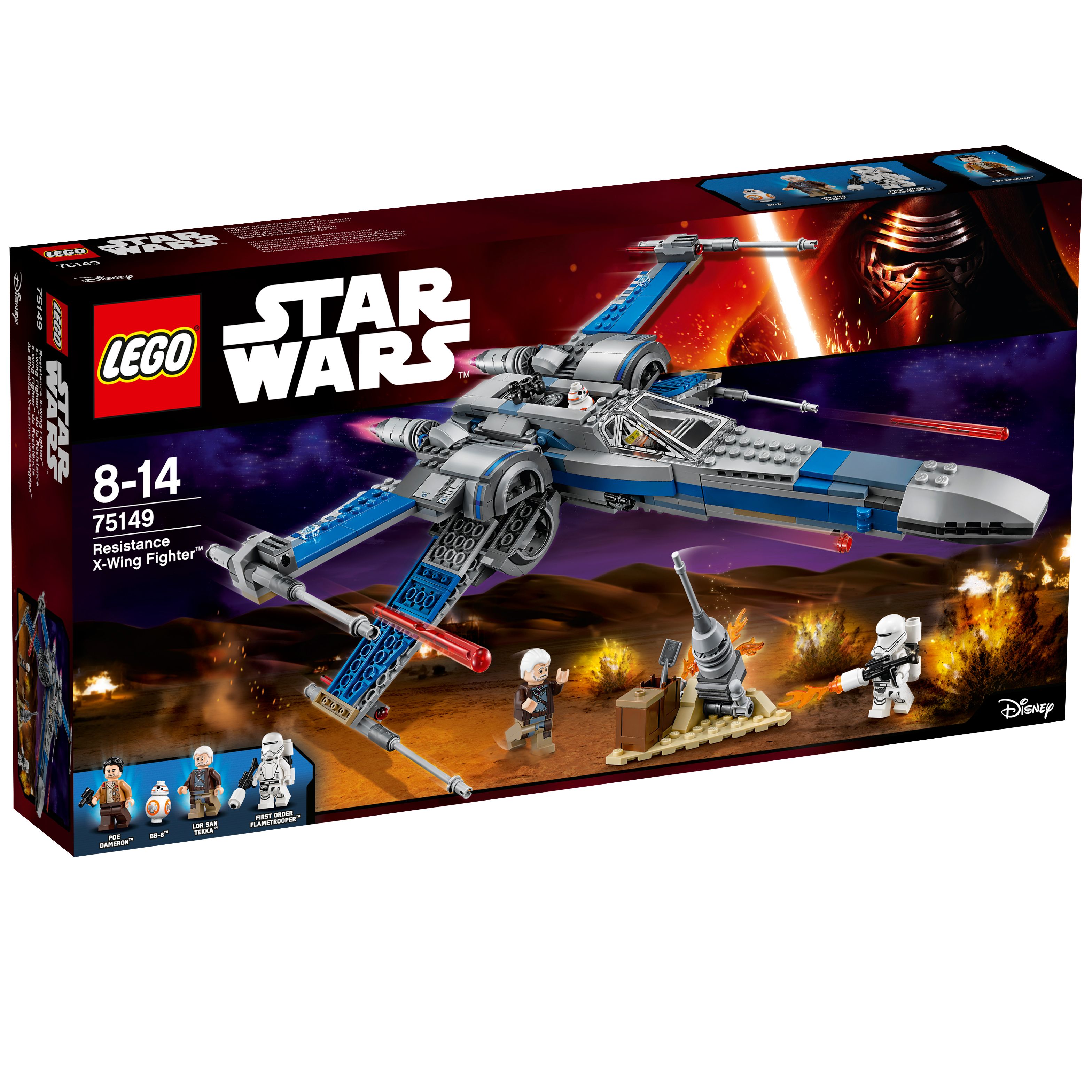 LEGO Star Wars Resistance X-Wing Fighter 75149 Bouwspeelgoed