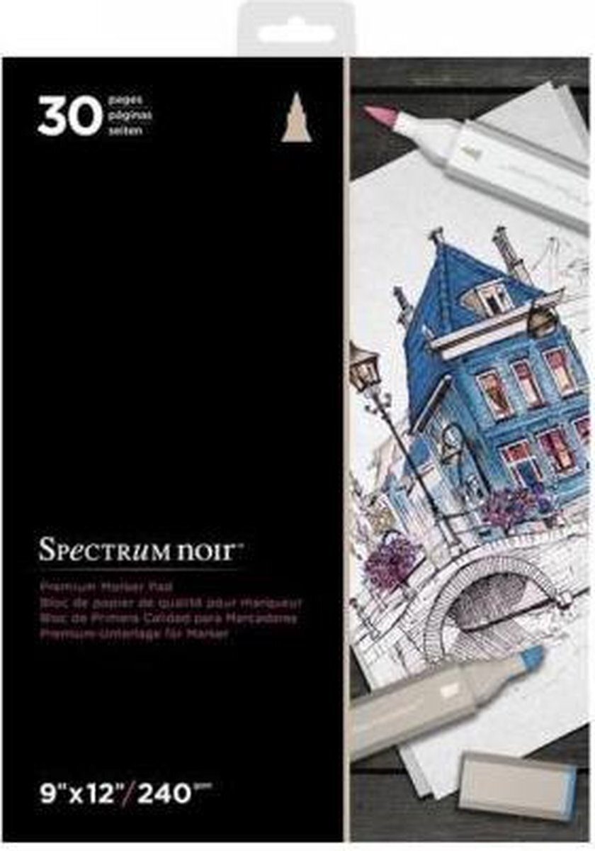 Spectrum Noir 9x12 Premium Marker Paper Pad