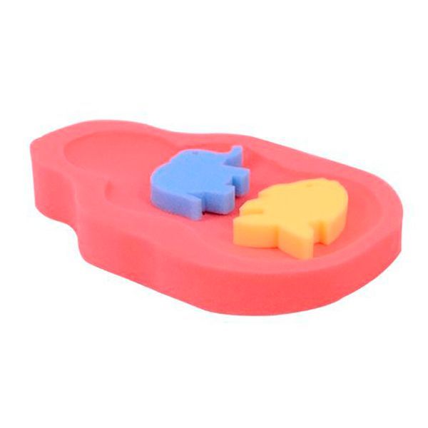Babyjem Badkussen + Sponsjes Roze