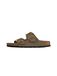 BIRKENSTOCK Muiltjes 'Arizona' bruin / taupe